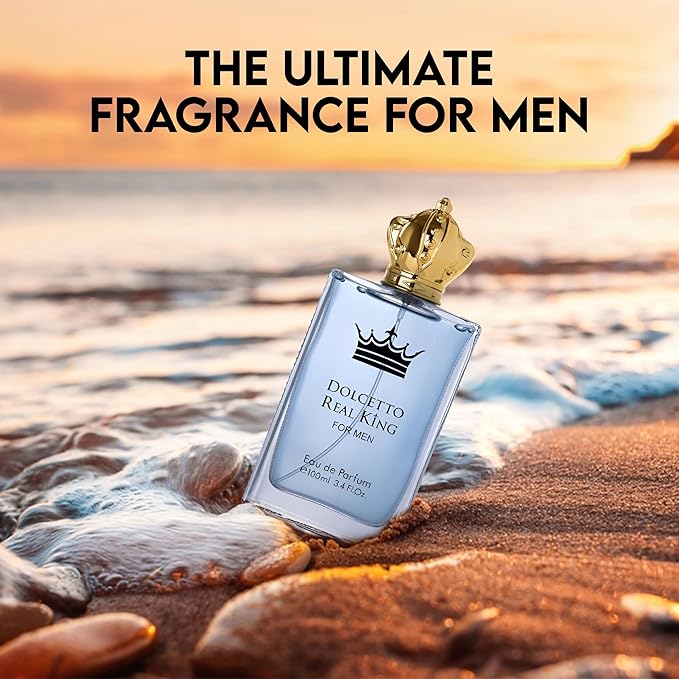 Verse Adonis&Real King Combo Men Cologne 3.4 Fl. Oz Men's Perfume Refreshing Combination of Woody Floral & Fruity Scents Eau De Parfum for Men Lasts All Day Best Gift for Any Occasion
