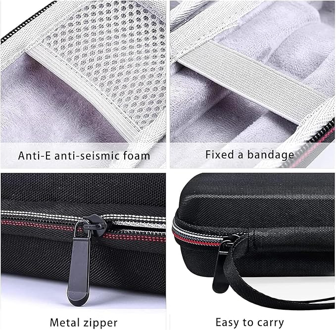 LinMei Hard Case for One Blade Trimmer QP2724/90, QP2834/70, QP2630/72, Waterproof Shaver Organizer Shockproof Travel Storage Box for Charger & Accessories
