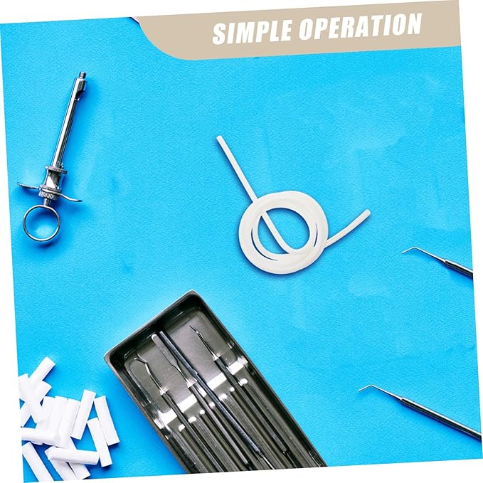 Water Flosser Hose Replacement for WP-100 WP-660 1 Piece Durable Plastic Water Tube Compatible with Oral Irrigators for Oral Hygiene