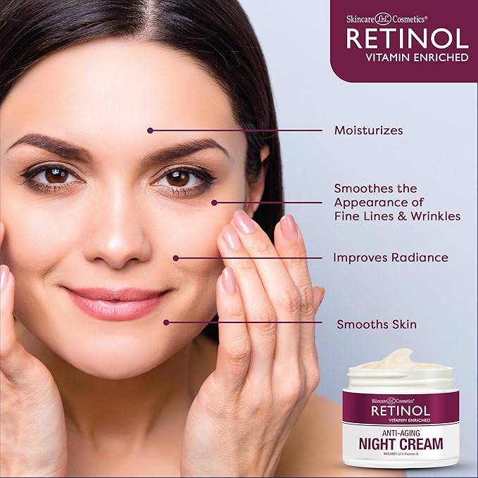 Retinol LIVAURA Skincare LdeL Cosmetics Cream Vitamins A + C + E (Night Cream)