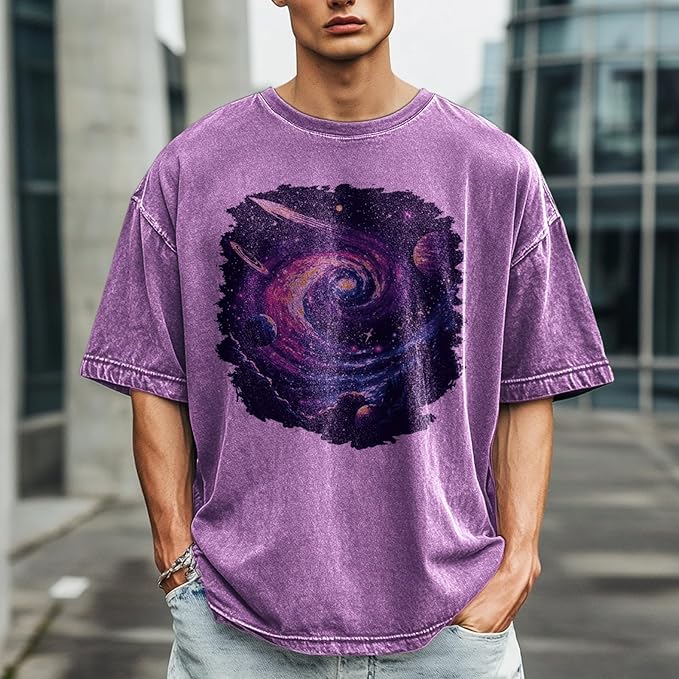 T Shirts for Men Moisture Wicking Vacation Stylish Body Shaper Soft and Comfy Short Sleeve Round Neck Undershirt