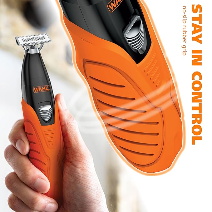 Wahl Trim Ninja All in One Hybrid Electric Razor and Beard Trimmer for Men – All Body Electric Shaver, Hair Trimmer, Precision Detail Trimmer, Ear & Nose Hair Trimmer for Men – Model 3030115