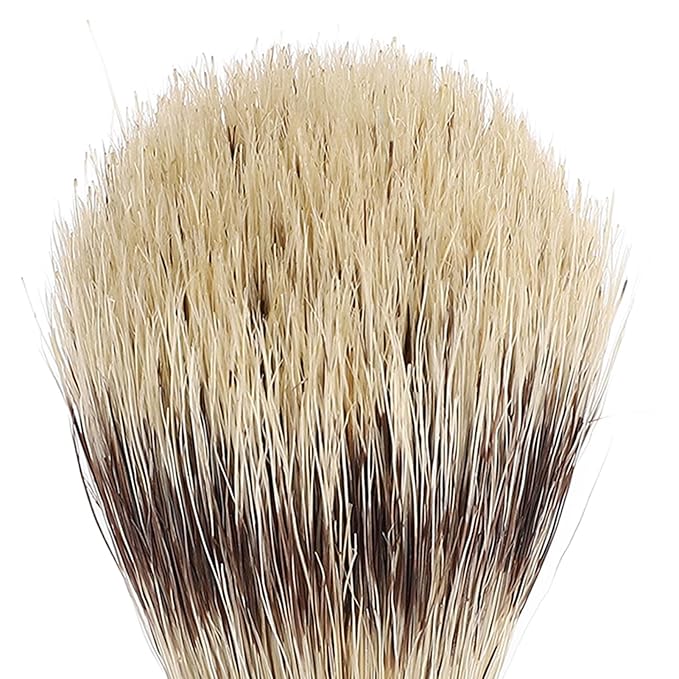 2Pcs Shaving Brush for Men, Long Soft Dense Brush Hair with Handle for Foaming Cream and Beard Shaving