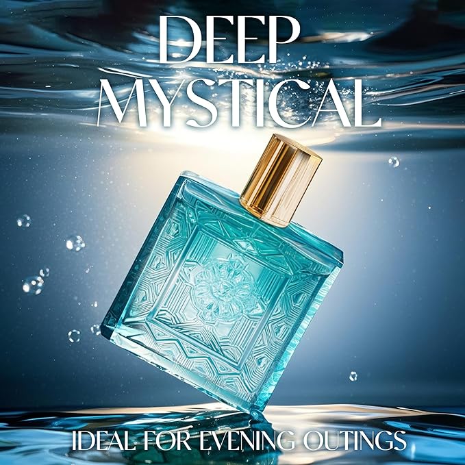 Versatile for Man Cologne 100ml Eau De Toilette Spray Base Notes of Beans, Amber, Geranium Flower and Vanilla Fragrance For Men Daily Wear