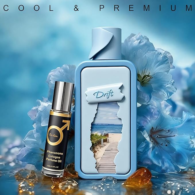 Women’s Eau de Parfum, Citrus Floral Men’s Perfume with Musk & Cedarwood Base, Viva Las Vigas Rose Fragrance Riiffs Season Drift&Pheromone