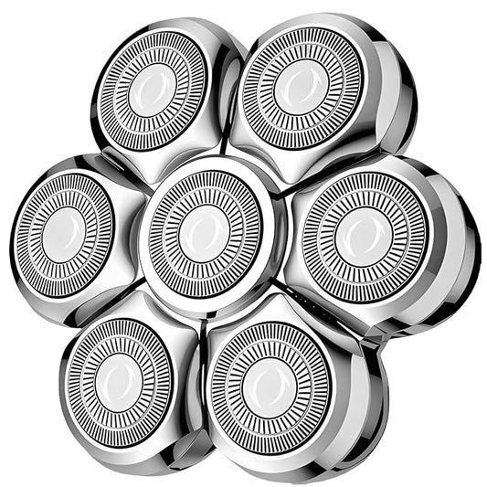 Fit for Cyruzi Replacement Shaver Head,Fit for Shpavver Replacement Heads,1Pack 7D Magnetic Floating Heads Compatible with Cyruzi/SHPAVVER Head Shavers for Bald Men Women Legs(2026 Upgraded)