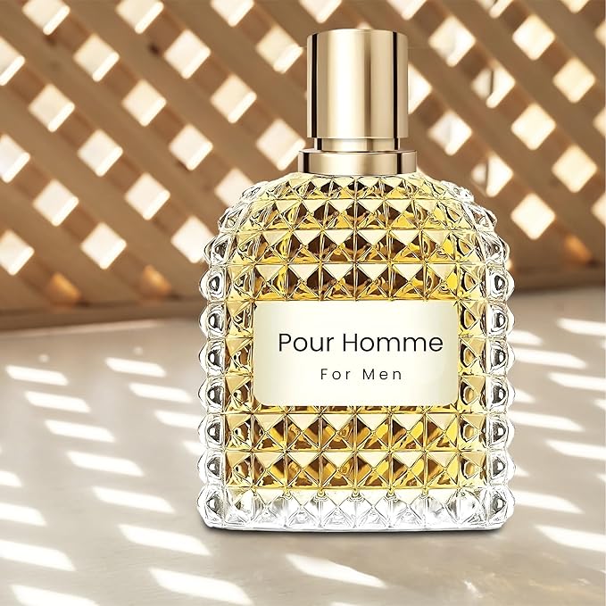 Men's Cologne Gift Set Include Valentine Milano,Valentine,Choco Musk & Valuable Paris - 3.4 Fl Oz Each | Vanilla Bourbon, Leather & Amber Floral Fragrance | Luxury Eau de Toilette Quartet