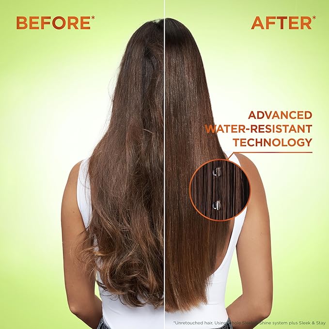 Garnier Fructis Sleek & Shine Shampoo, Frizzy, Dry, Unmanageable Hair, 22 fl. oz.(Packaging May Vary)