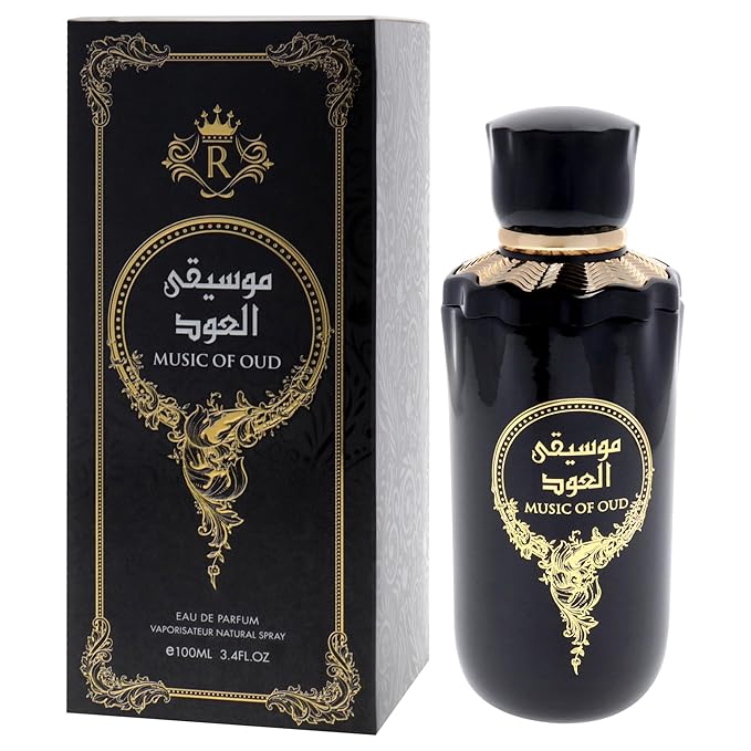 Music Of Oud by Risala for Men - 3.4 oz EDP Spray