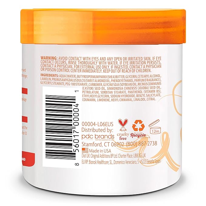 Cantu Grow Strong Strengthening Treatment with Shea Butter, 6 oz (Packaging May Vary) (Pack of 2)