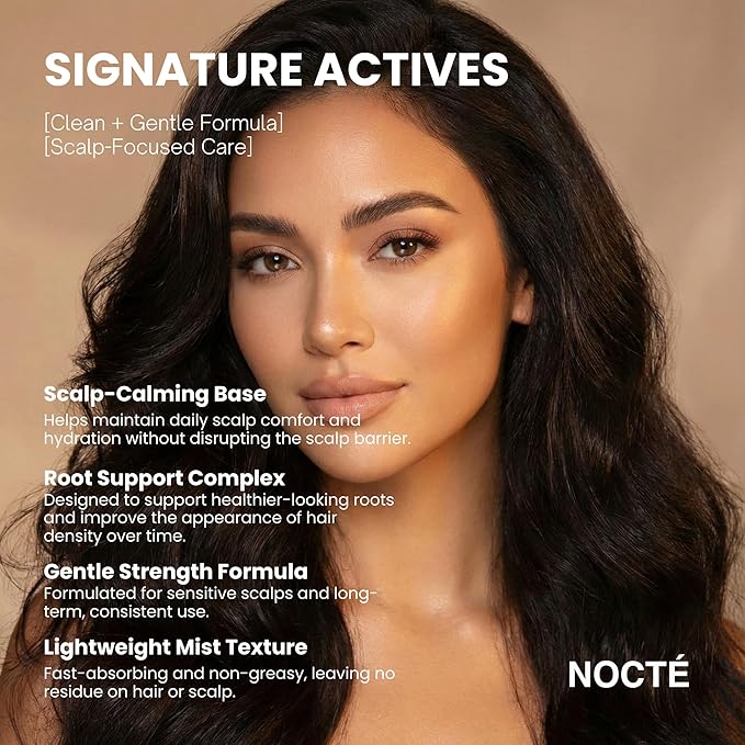 Nocte Scalp Code Advanced 5% Minoxidil Hair Regrowth Treatment for Men & Women with Botanical Complex Vegan-Friendly Haircare