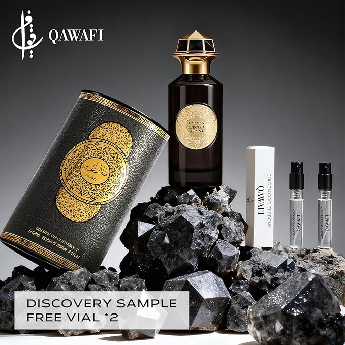 Golden Circlet-Ebony Fresh, Fruity, Bergamot, Amber Wood - Eau de Parfum Long-Lasting Fragrance for Men, Spray 100 Ml | 3.4 Fl. Oz