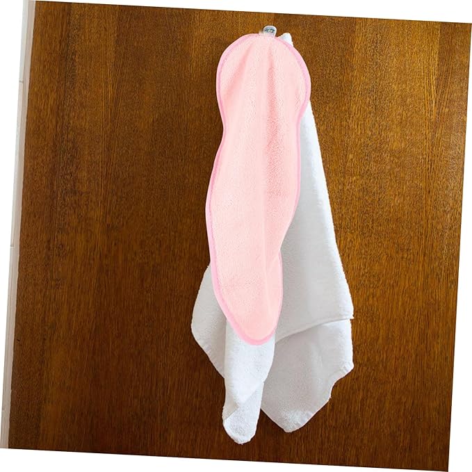 VANZACK 5Pcs Portable Makeup Removal Towels Washable Fleece Face Cloths for Gentle Cleansing Skin Friendly Facial Washing Towels for Men and Women for Travel and Daily Use