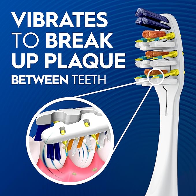Oral-B Pro-Health Pulsar Battery Toothbrush, Soft, Blue , 2 Count (Pack of 1)