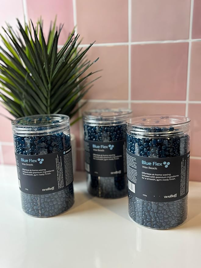 Blue Flex Wax Beads