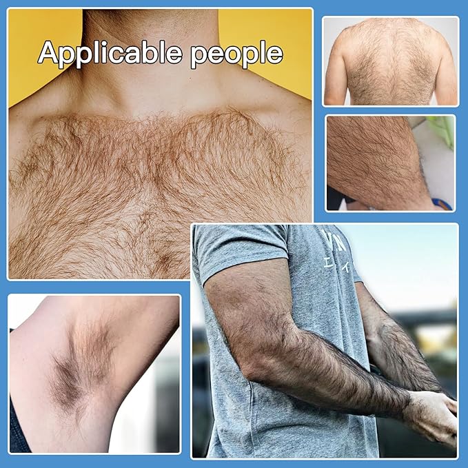 Wax Strips for Hair Removal 80PCS Large size Body Waxing Strips Patches with 20 Bags Calming Oil Wipes Honey Depilatory Patch at Home Easy Hair Removal for Men, Women, Face, Body
