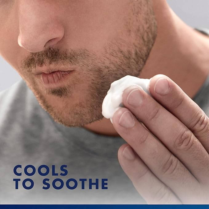 Gillette Series Soothing Shaving Gel for Men, Protects Against 5 Signs of Shaving Irritation, Shave Gel With Aloe Vera, Suitable for Sensitive Skin, 2.5 oz