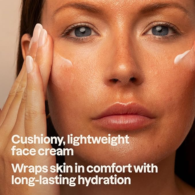 ATTITUDE Anti Aging Face Cream, With Hyaluronic Acid, Peptides & Ceramides, For Wrinkles & Fine Lines, Fragrance Free Skincare, Dermatologically Tested, For Women & Men, EWG Verified, Vegan, 1.7 Fl Oz