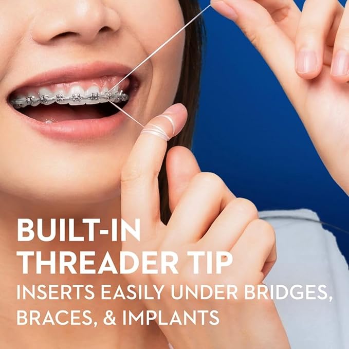 Oral-B Threader Floss 30 Count: 6 Envelopes of 5 Threaders (Pack of 5)