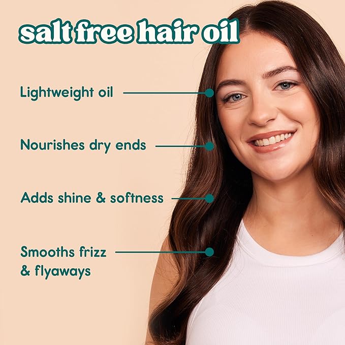 Nature Spell Lightweight Hair Oil, Nourishing Oil for Frizz Control, Heat Protectant, Hydrates & Strengthens Dry Damaged Strands, Smooths Split Ends, Adds Shine, For All Types, Vegan, 3.38 Fl Oz