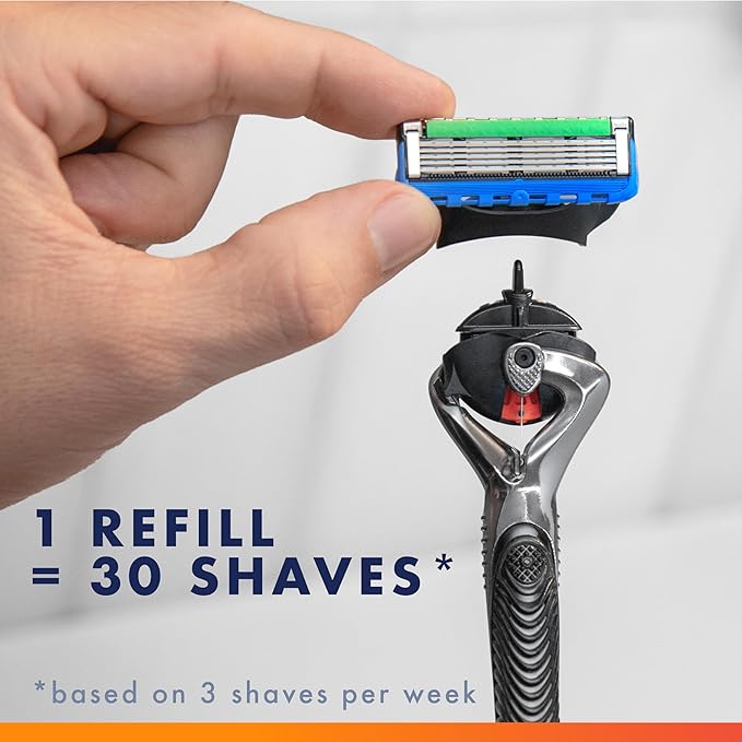 Gillette Fusion ProGlide Razor for Men, Handle + 4 Blade Refills, Holiday Gifts for Men