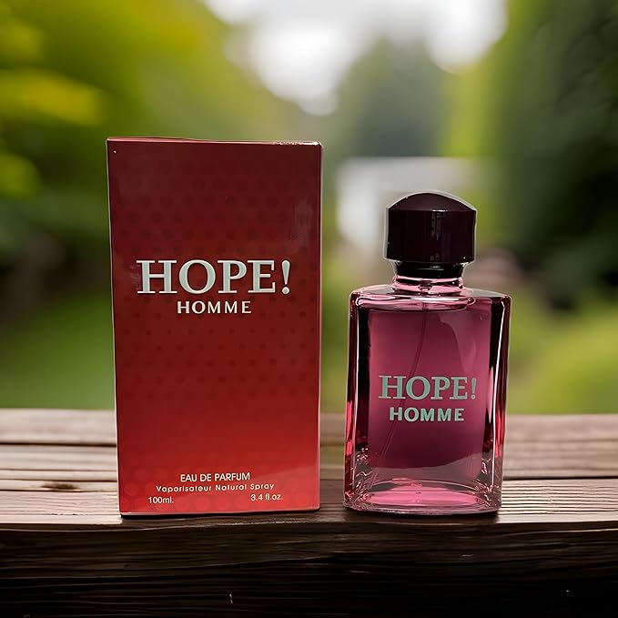 Bexter Hope Homme Eau De Parfum Spray for Men – 100 ml – Spicy Floral, Warm Woody, Long-Lasting Fragrance