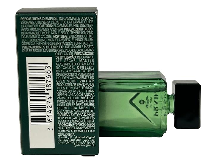 Prada Paradigme EDP MEN splash On MINI/SMALL/TRAVEL SIZE perfume 7 ml / 0.23 fl oz (7663)