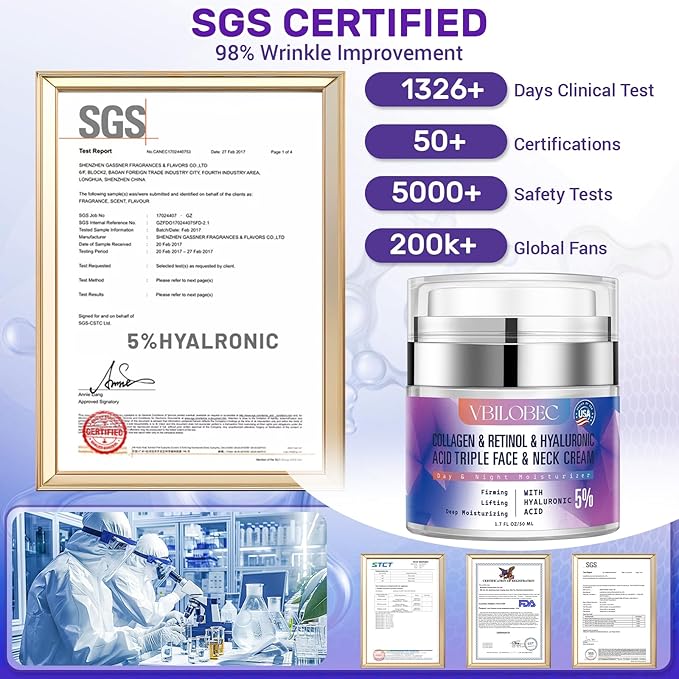 2025Latest Neck Firming Cream:[30+ SGS Certified][Used by Over 1M Fans]Anti-aging Neck & Face Tightening Cream,Lifting Moisturizer & suitable for face,neck and upper chest,1.7 fl oz.for Women&Men,2PC