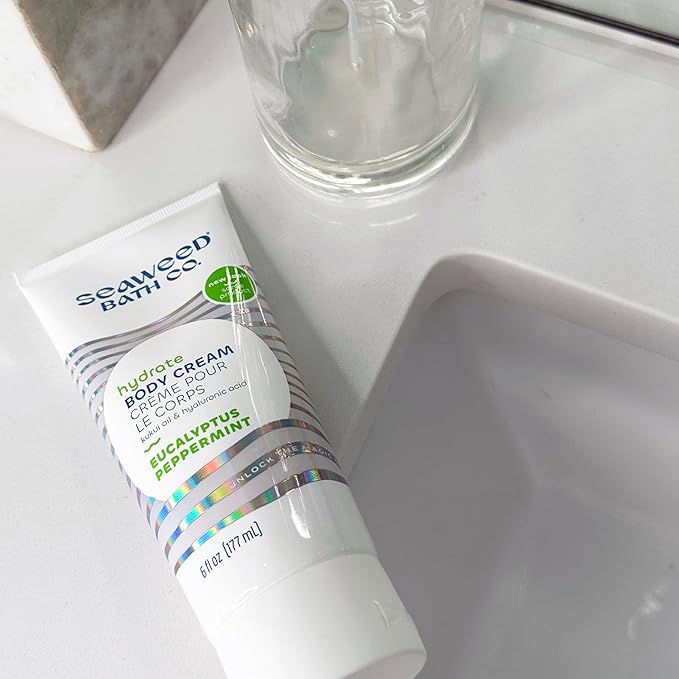 The Seaweed Bath Co. Body Cream, Eucalyptus & Peppermint