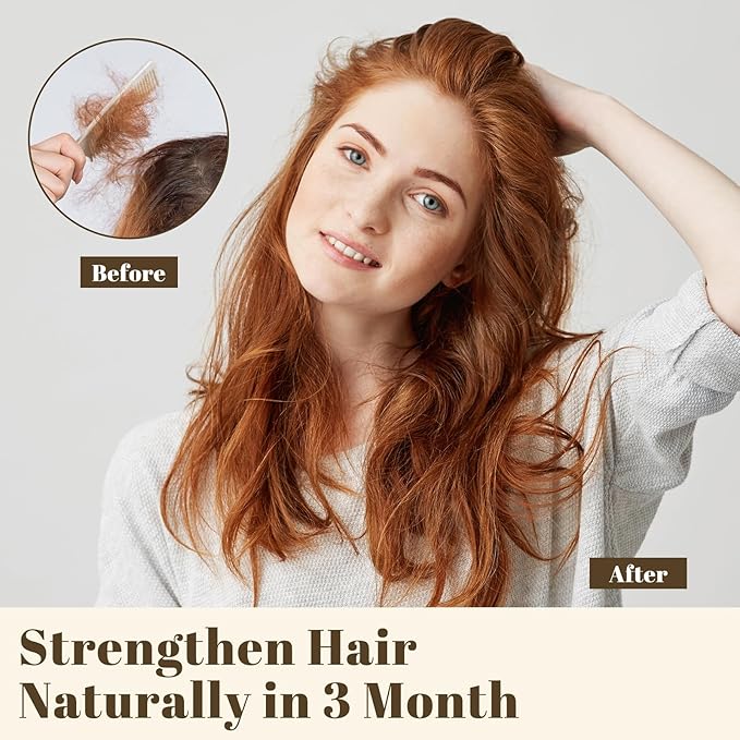 Rosemary Hair Growth Shampoo, Strengthening Shampoo 473 ml(16 fl.oz), For All Hair Types, with Herbal Essential Oils and Plant Extracts for Thinning Hair for Women and Men