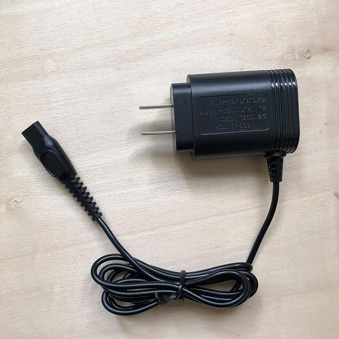 HQ8505 Power Cord Replacement for Philips Norelco Series 3000 5000 7000 9000 Razor Trimmer Shaver Charger Cable 4ft, 15V Adapter with Cleaning Brush