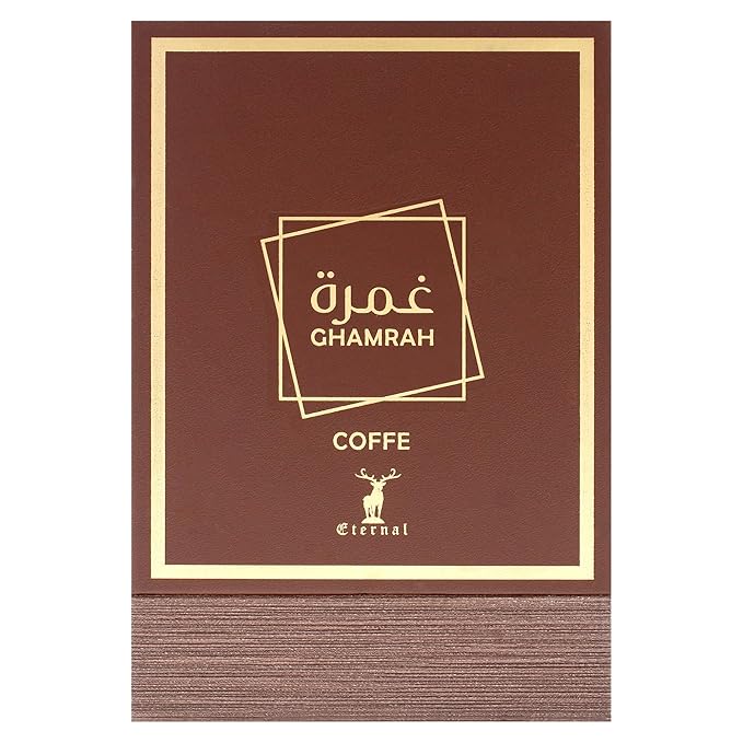 Maison d'Orient GHAMRAH COFFEE Niche Collection Dubai 100 ML (3.4 oz) EDP for Men and Women - Spicy Gourmand Perfume with Coffee, Praline, and Vanilla - Long-Lasting Unisex Fragrance