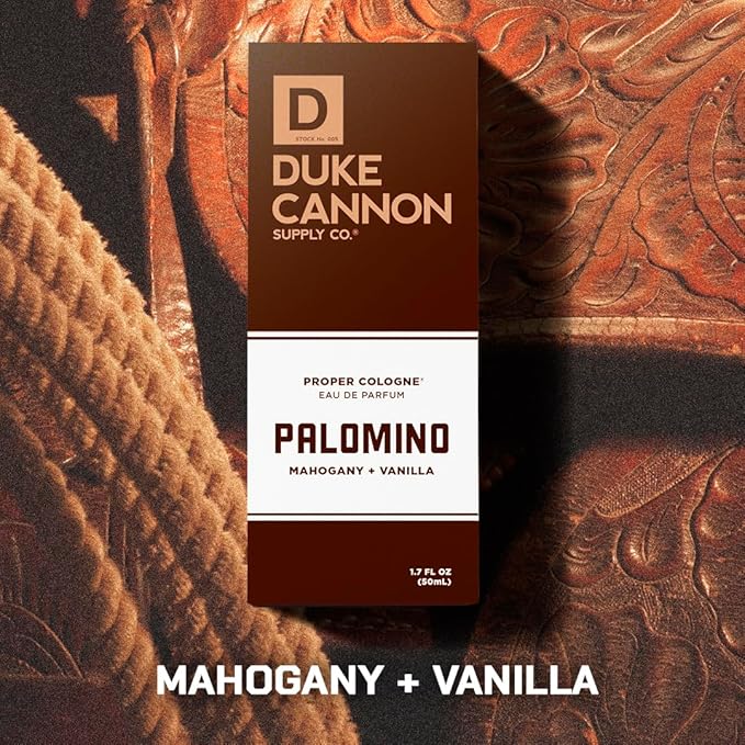 Duke Cannon Proper Cologne Sampler for Men, 3-pack – Sawtooth, Seawolf, Palomino, 1.7 fl oz