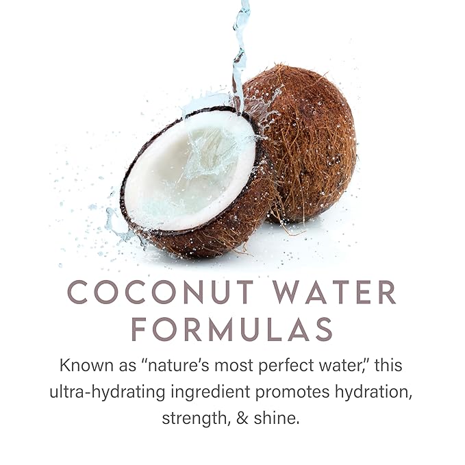 ALURAM Coconut Water Daily Conditioner for Men and Women, Clean Hydration and Shine for All Hair Types, 33.8 Fl Oz