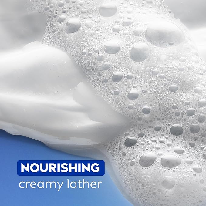 NIVEA Nourishing Shea Butter Body Wash with Nourishing Serum, Moisturizing Body Wash for Women, Enriched Provitamin B5 and Vitamin E, 20 Fl Oz Bottle