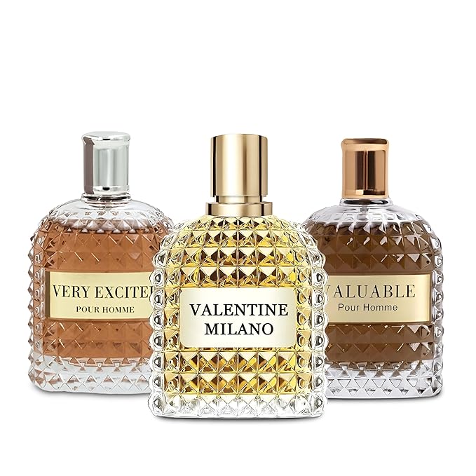 Men's Cologne Valentine Set Wonderful Multi Scent Eau de Toilette Natural Spray Men's Perfume For all Day Used 100ML Each Bottle(Random 1PCS)