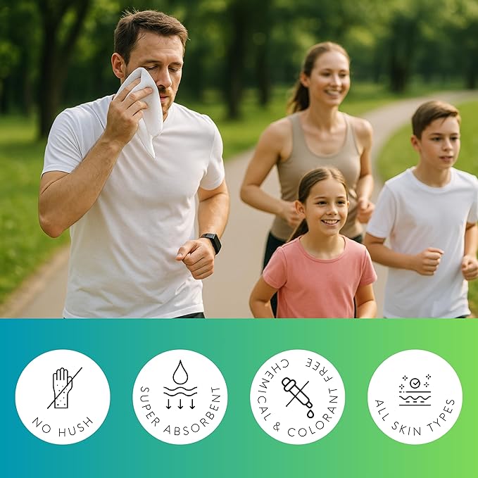 12 Reusable Tissues with 1 extra tissue, Travel Size Cloth Tissue Pack Made of Soft Cotton- Washable Facial White handkerchiefs - Eco Friendly Fabric with Zero Waste Cloths
