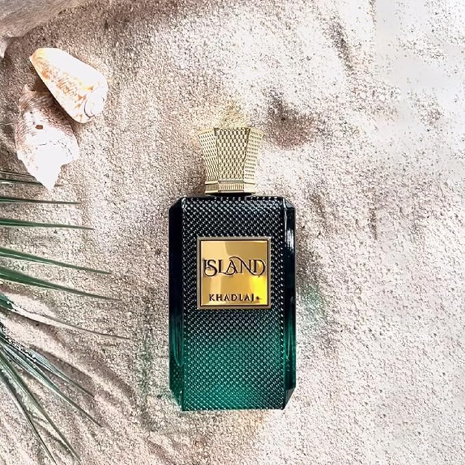 Khadlaj Island Extrait de Parfum Spray for Unisex, 3.4 Ounce