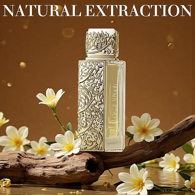 QISSAT AL NAJAH NEDAWI Cologne for Men | Luxury Oud Woody Musk Perfume | 100ml Eau de Parfum | Long Lasting Fragrance with Leather, Rose & Citrus Notes