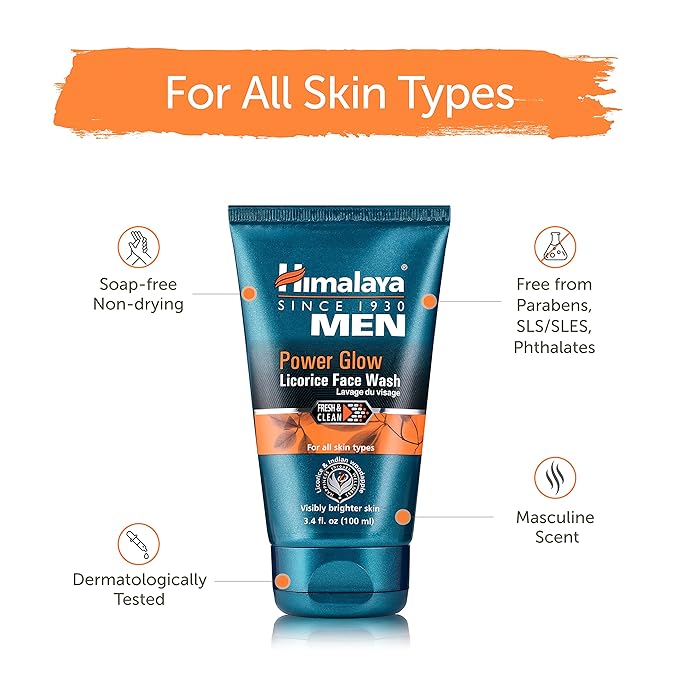 Himalaya Men's Face Wash (Licorice & Woodapple)