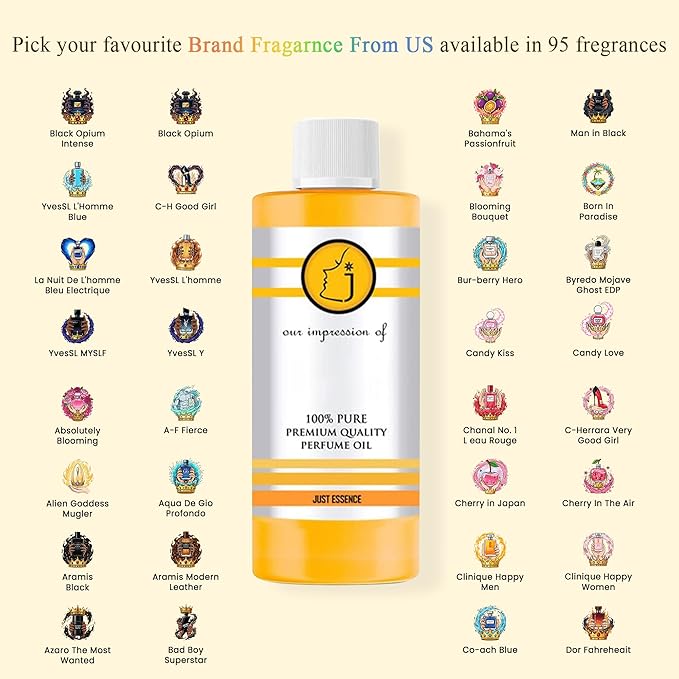 Rockin Rio Women Fregrance Perfume Oil | Premium Quality Concentrated Fragrance | Pure Perfume & Cologne Oil for Personal Body Use | 2 Fl Oz