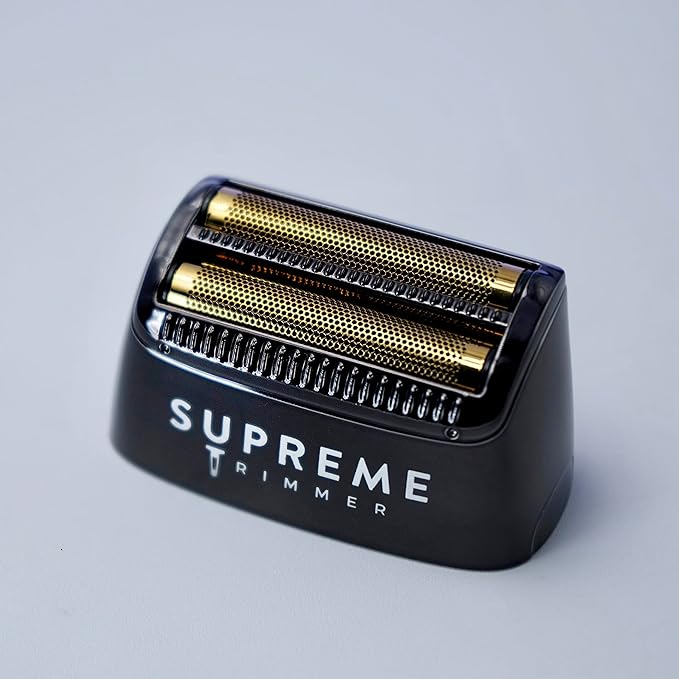 Supreme Trimmer Replacement Foil & Cutter SB55 | Hypoallergenic Foil for Crunch Lite STF600 | Black