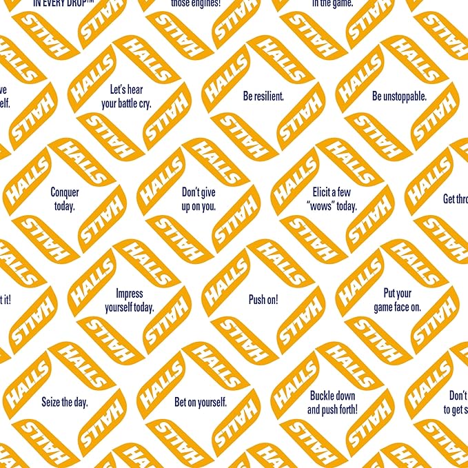 HALLS Relief Honey Lemon Cough Drops, Economy Pack, 80 Drops