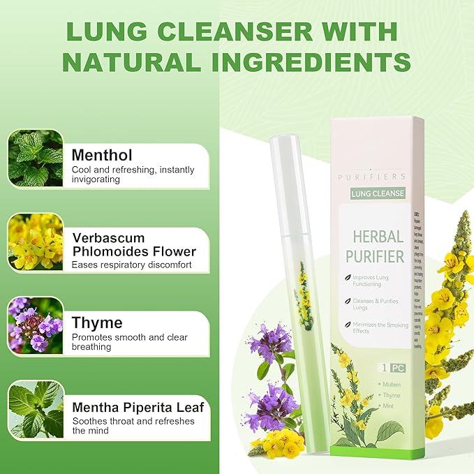 Herbal Diffuser Pen, 2 Pack Mullein & Melatonin Diffuser Pen, Night & Day Relax Duo Set for Fresh Breath & Calm Sleep Support, Total 1200 Uses