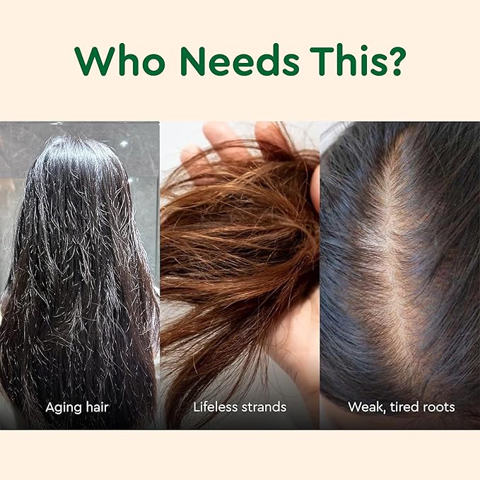 VIETNAM Hair Growth Shampoo for Thinning Hair, Shampoo for Hair Loss - 2 in1 Anti Hair Fall Shampoo & Conditioner, Strengthens Weak Roots for Thicker Fuller Hair with Polygonum Multiflorum (14.8 oz)