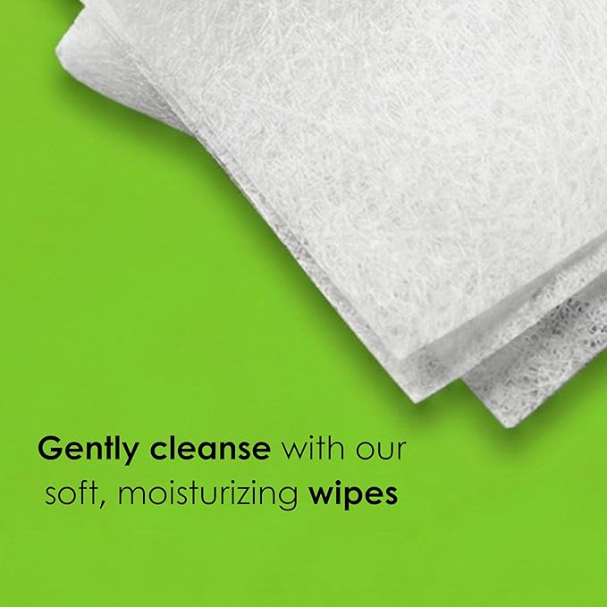 Global Beauty Care Refreshing Makeup Remover Wipes - Gentle Daily Facial Cleansing Wipes for Sensitive Skin, Cucumber Infused W/Vitamin A, C & E for Smooth Skin, Travel-Friendly, 60 Count (1-Pack)