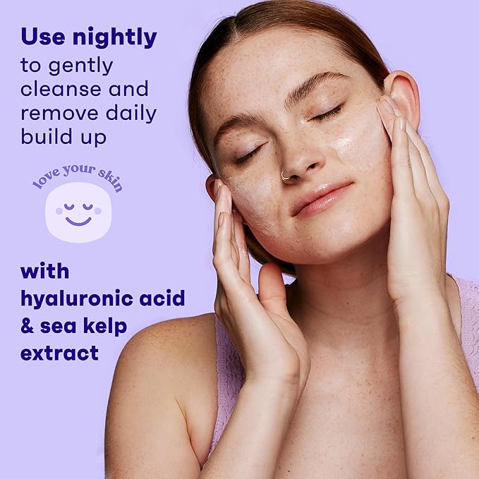 Clean & Clear Night Relaxing Deep Cleaning Face Wash, 8 Fluid Ounce (Packaging May Vary) (Pack of 2)
