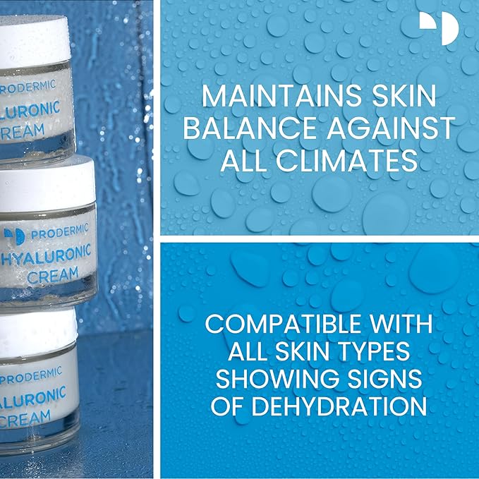 HYALU CREAM – Advanced Hyaluronic Acid Moisturizer for Deep Hydration – Face Lotion for Men & Women – Day & Night Cream for Anti-Aging, Firming and Wrinkle Reduction [ 50 Ml ] [ 1.8 Fl Oz ]