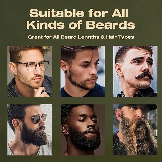 Waking Forest Beard Growth Oil for Men, Natural Sandalwood with Argan, Castor & Biotin, Vitamin E, Nourishes Thicker Softer Fuller Beard, Premium Gift for Bearded Gentlemen (120ml / 4 fl oz)