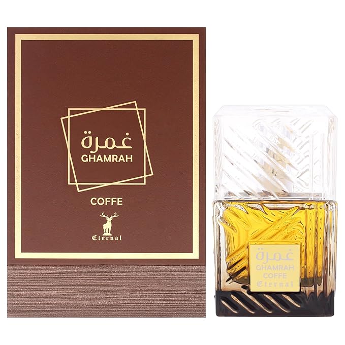 Maison d'Orient GHAMRAH COFFEE Niche Collection Dubai 100 ML (3.4 oz) EDP for Men and Women - Spicy Gourmand Perfume with Coffee, Praline, and Vanilla - Long-Lasting Unisex Fragrance